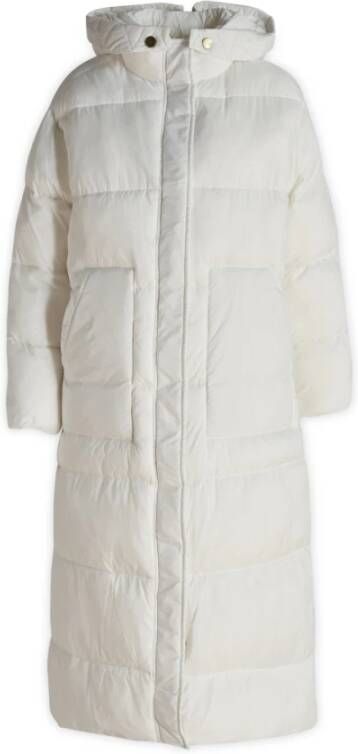 Pinko Down Coats Wit Dames