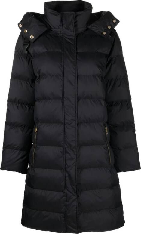 Pinko Down Coats Zwart Dames