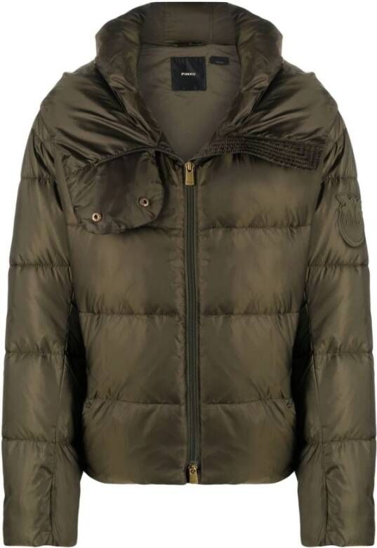 Pinko Down Jackets Groen Dames