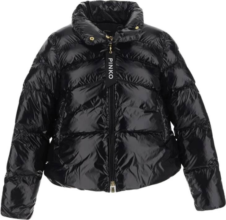 Pinko Down Jackets Zwart Dames
