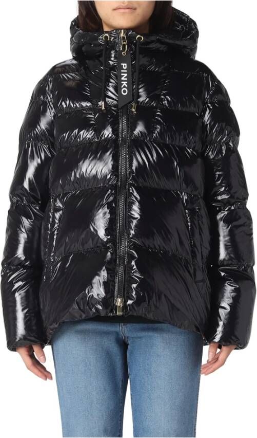 Pinko Down Jackets Zwart Dames