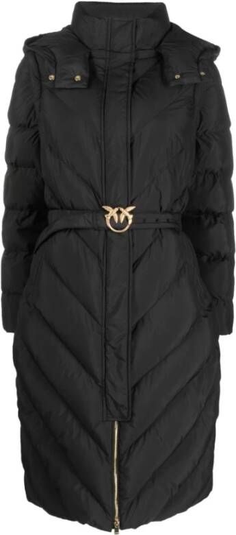 Pinko Down Jackets Zwart Dames