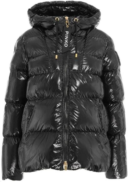 Pinko Down Jackets Zwart Dames