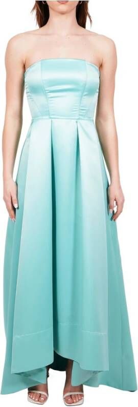Pinko Maxi Dresses Blauw Dames
