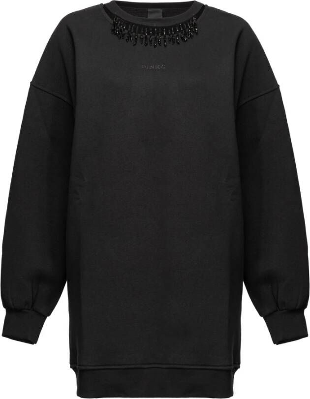 Pinko Dresses Black Zwart Dames