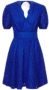 Pinko Korte blauwe zomerjurk Blue Dames - Thumbnail 1