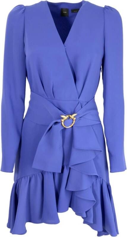 pinko Dresses Blauw Dames