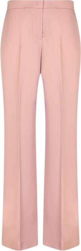 Pinko Elegante roze broek met uitlopende pijpen Roze Dames