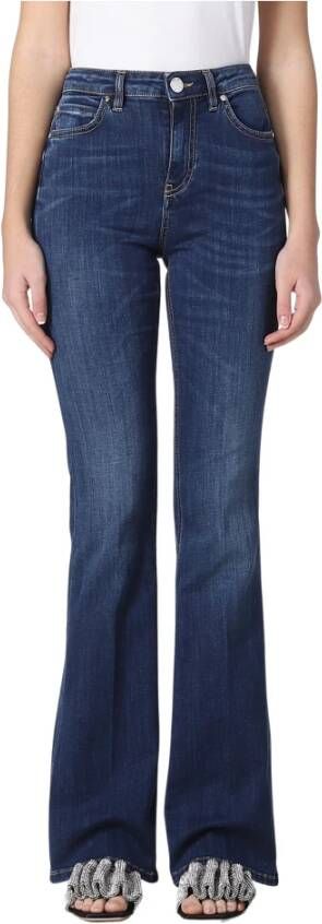 Pinko Straight Jeans Blauw Dames