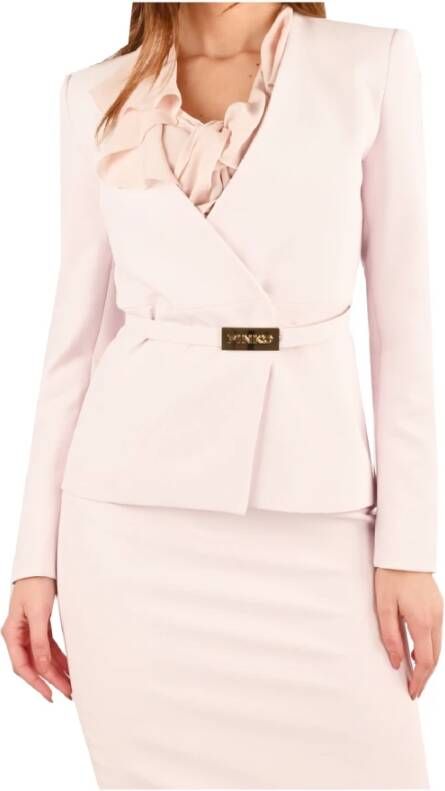 Pinko Formal Blazer Roze Dames