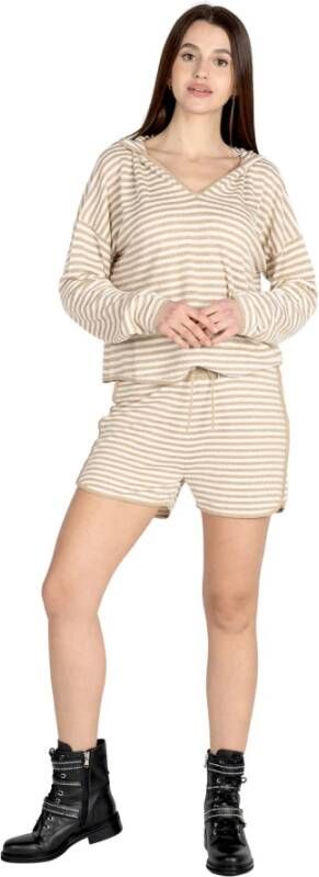 Pinko Geabsorbeerde shorts Wit Dames