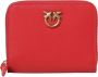 Pinko Gewatteerde Kleine Taylor Portemonnee Rood Dames - Thumbnail 1