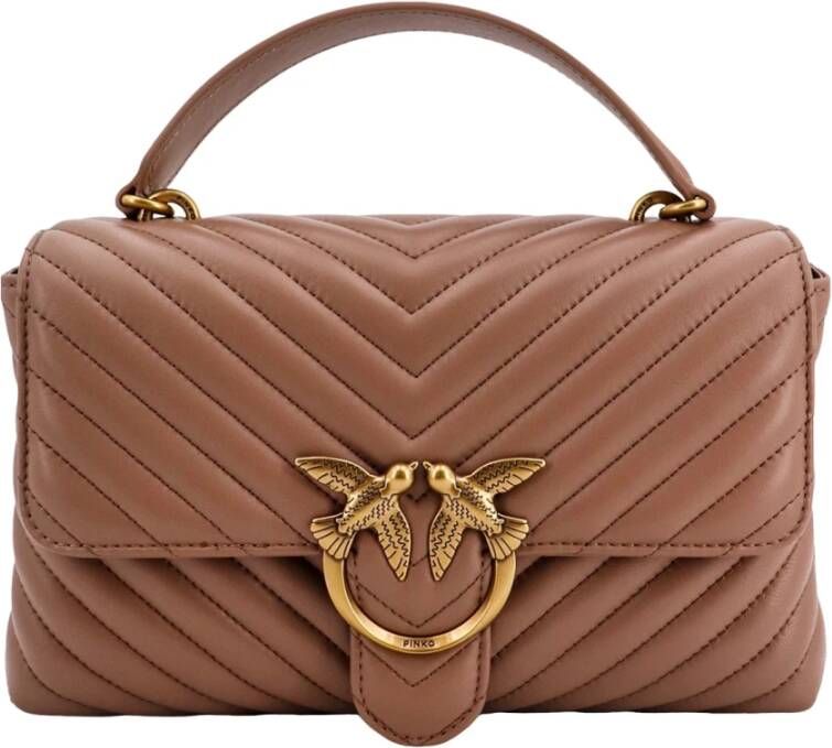 Pinko Handbags Beige Dames