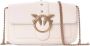 Pinko Crossbody Tas met Studs en Ketting Schouderband White Dames - Thumbnail 1