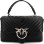 Pinko Gewatteerde leren tas met Chevron-patroon Black Dames - Thumbnail 1