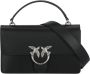 Pinko Love Bag Light in zacht leer Black Dames - Thumbnail 1
