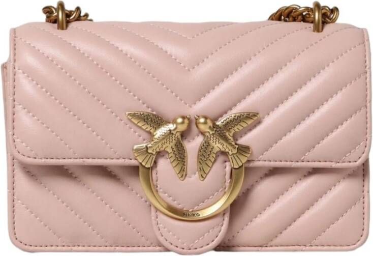 Pinko Cross Body Bags Roze Dames
