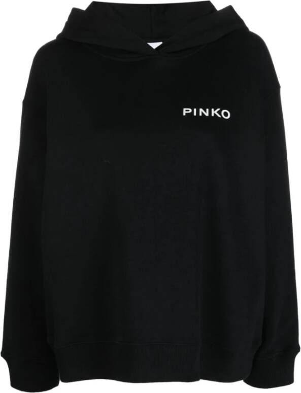 Pinko Hoodies Zwart Dames