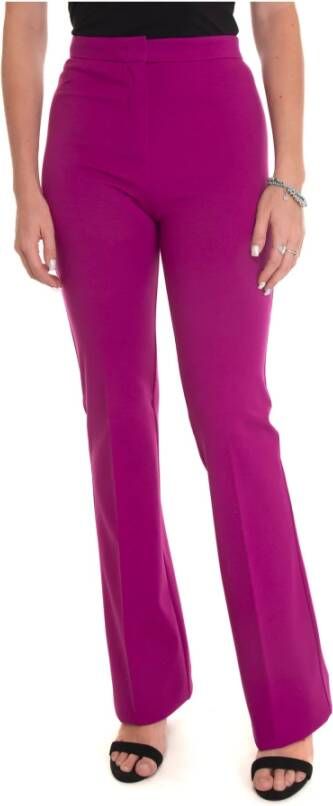 Pinko Hulka straight leg pants Purple Dames
