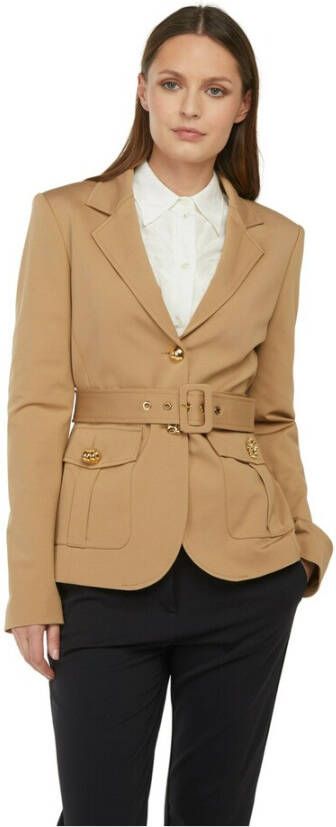 Pinko Jackets Beige Dames