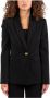 Pinko Zwarte Jassen voor Vrouwen Ss24 Black Dames - Thumbnail 1