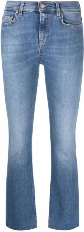 Pinko Brda 6 Boot CUT Pj695 DIM Stretch Blauw Dames