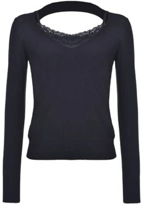 Pinko Jersey Zwart Dames