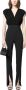 Pinko Zwarte mouwloze jumpsuit met hoge taille broek Black Dames - Thumbnail 2