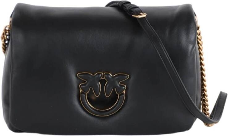 pinko Klassieke Love Click Schoudertas Zwart Dames