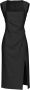 Pinko LA Adela Abito Crepe Tecnico Stretch Zwart Dames - Thumbnail 3
