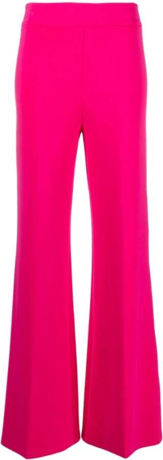 Pinko Leather Trousers Roze Dames