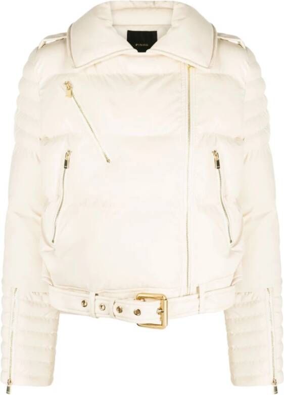 pinko Light Jackets Beige Dames