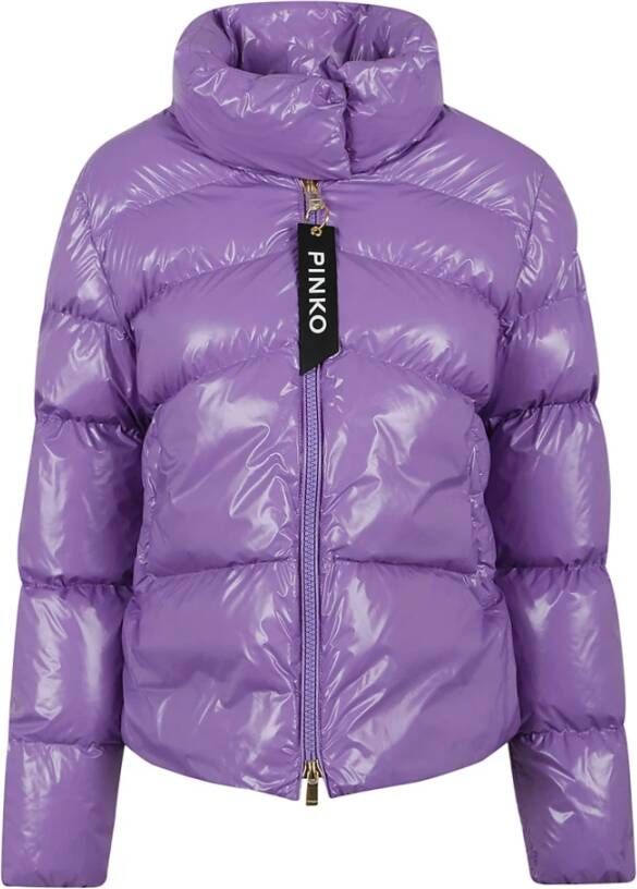 Pinko Light Jackets Purple Dames