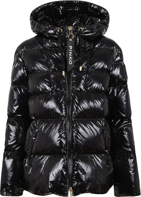 Pinko Light Jackets Zwart Dames