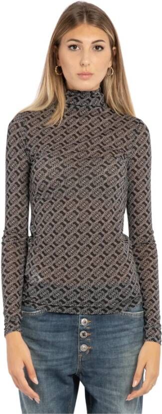 Pinko Long Sleeve Tops Bruin Dames