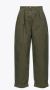 Pinko Cropped Trousers Green Dames - Thumbnail 1