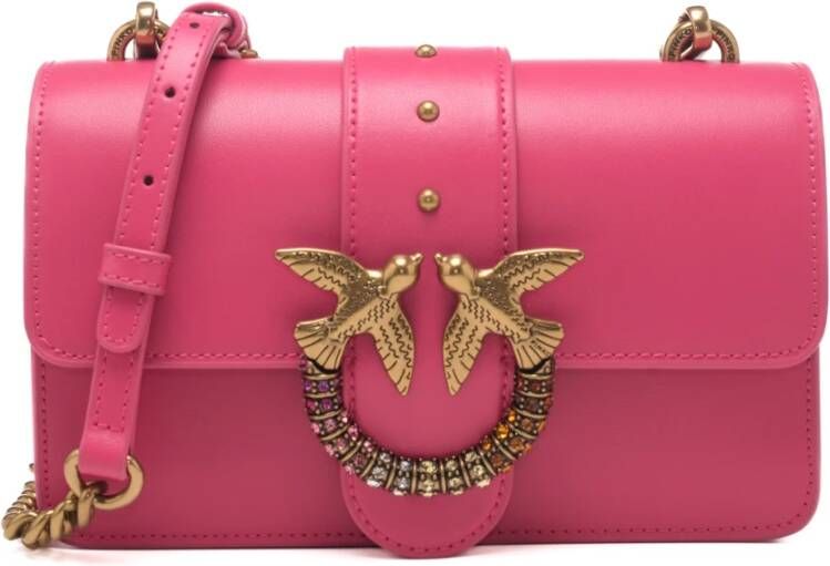 Pinko Crossbody bags Love One Mini Cl in roze