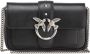 Pinko Crossbody bags Love One Pocket Simply Bag Black in poeder roze - Thumbnail 6