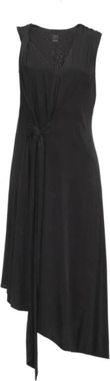 Pinko Lucid jersey dress 1b13N2 Zwart Dames