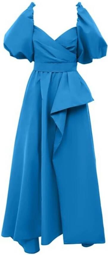 Pinko Maxi Dresses Blauw Dames