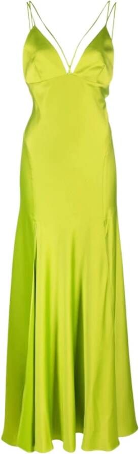 Pinko Maxi Dresses Yellow Dames