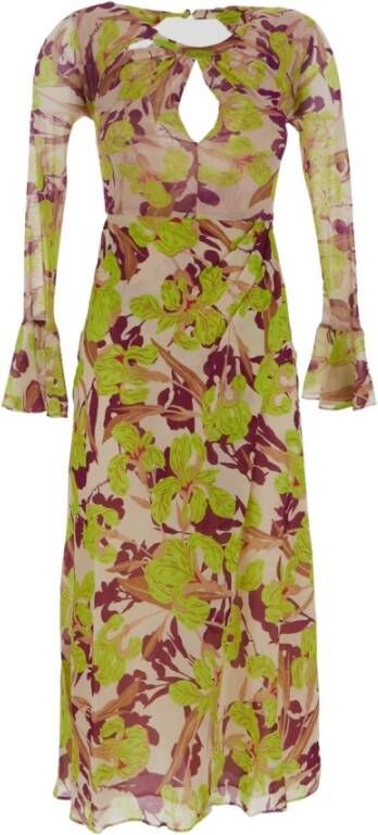 Pinko Maxi Dresses Meerkleurig Dames