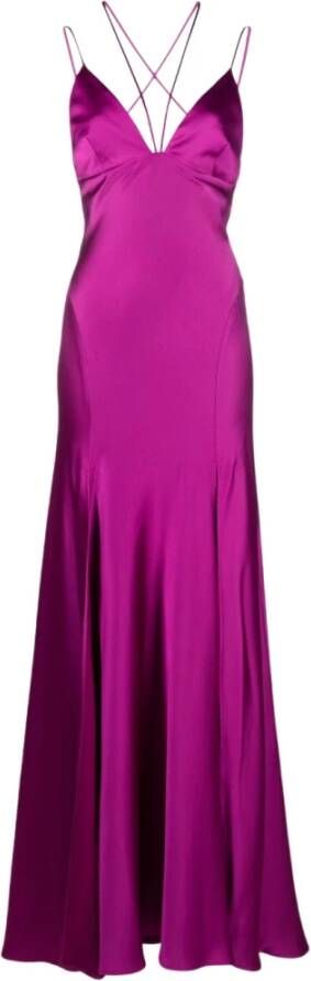 Pinko Maxi Dresses Purple Dames