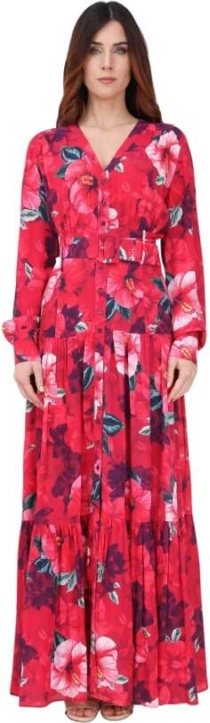 pinko Maxi Dresses Rood Dames