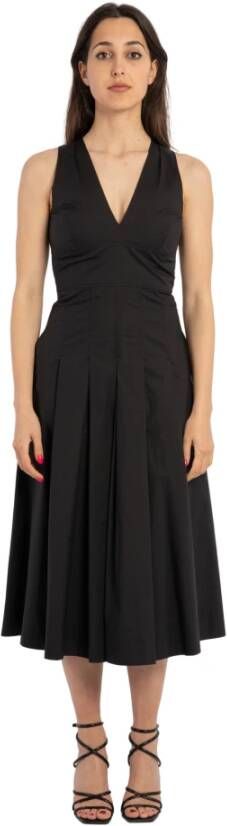 Pinko Maxi Dresses Zwart Dames