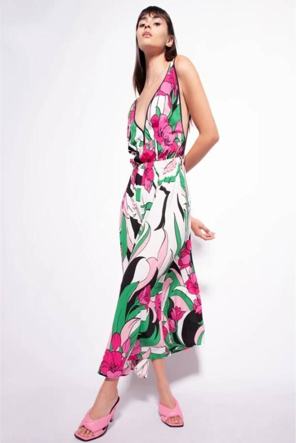 Pinko Maxi Dresses Zwart Dames