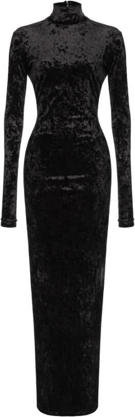Pinko Maxi Dresses Zwart Dames