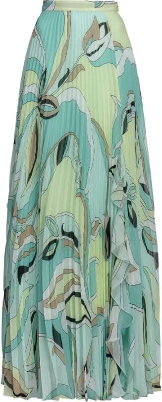 pinko Maxi Skirts Blauw Dames