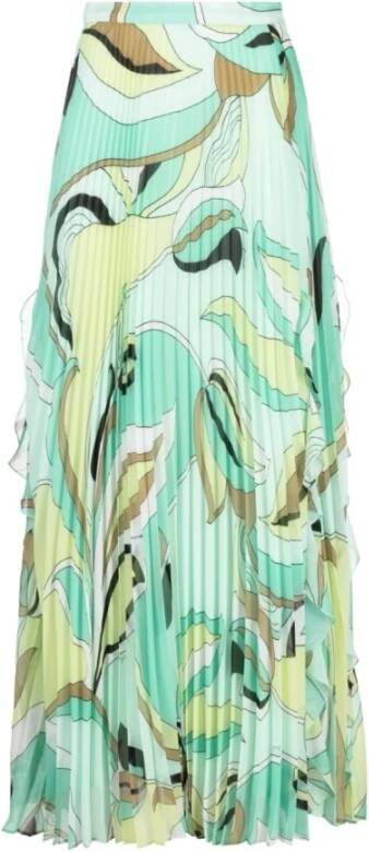 pinko Maxi Skirts Groen Dames
