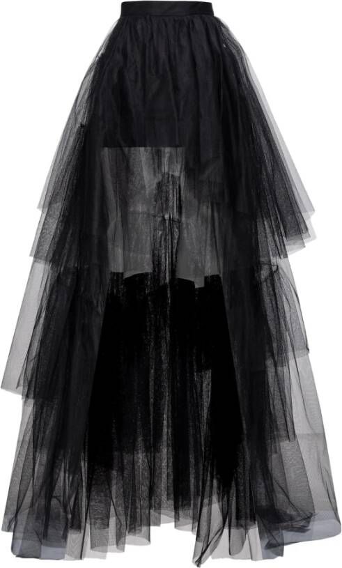 Pinko Maxi Skirts Zwart Dames